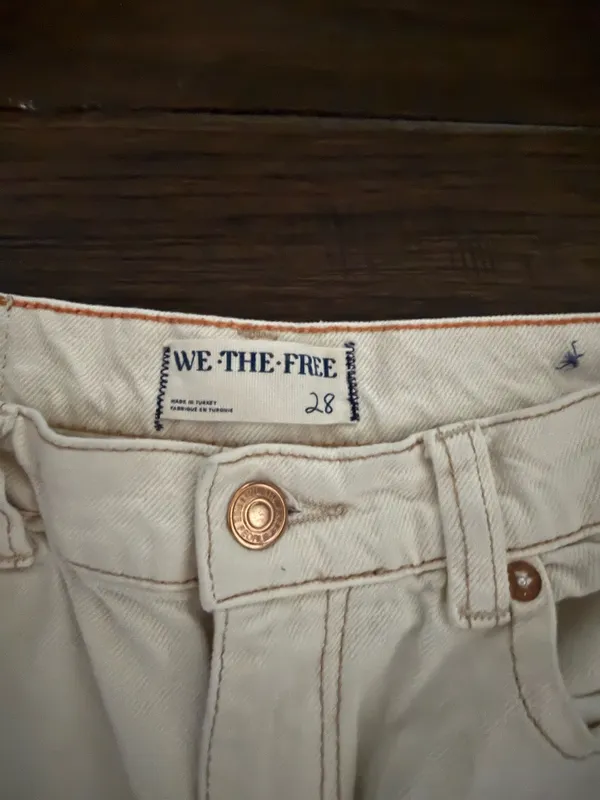 Free People Mid-Rise Carpenter Jeans - Image 5