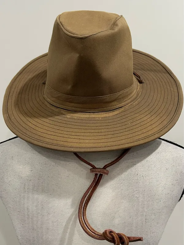 Vintage Boonie Safari Hat Brown - Image 3