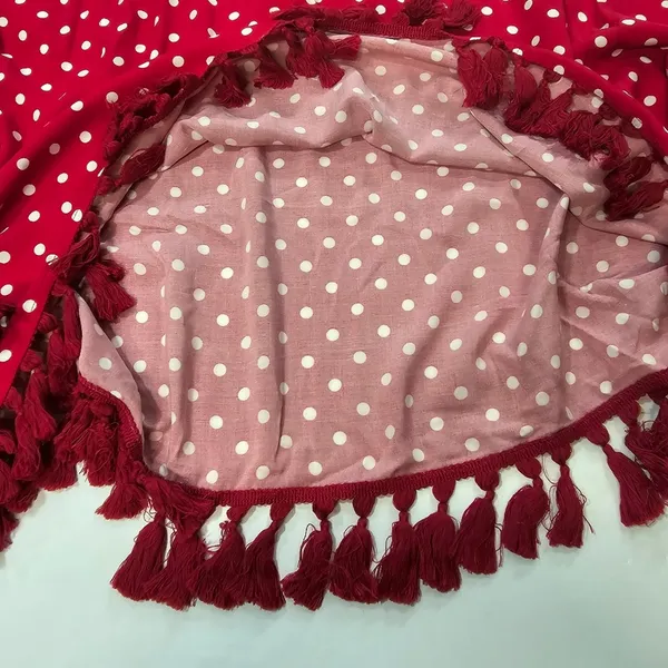 Tularosa Delilah Kimono in Red Dot Small - Image 7