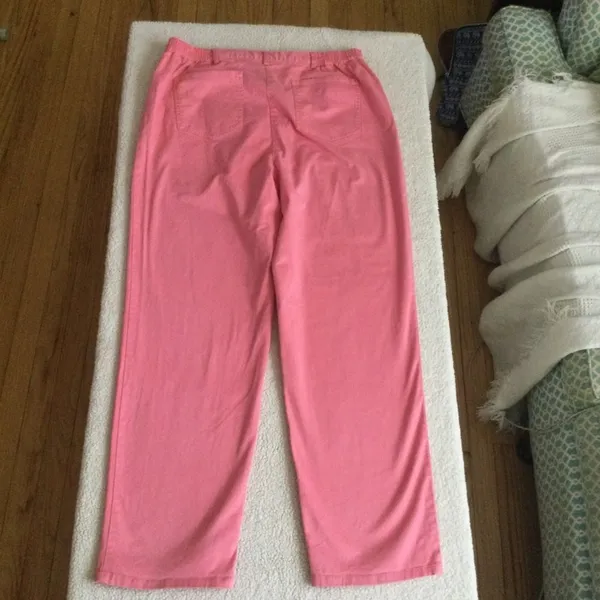 Colored Jeans Stretch High Rise Salmon Pink - Sz 12 - Image 8