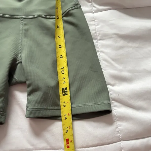 Wilo the Label Bike Shorts Spandex Womens Xs Green Yoga‎ Activewear Gym Running - Image 2
