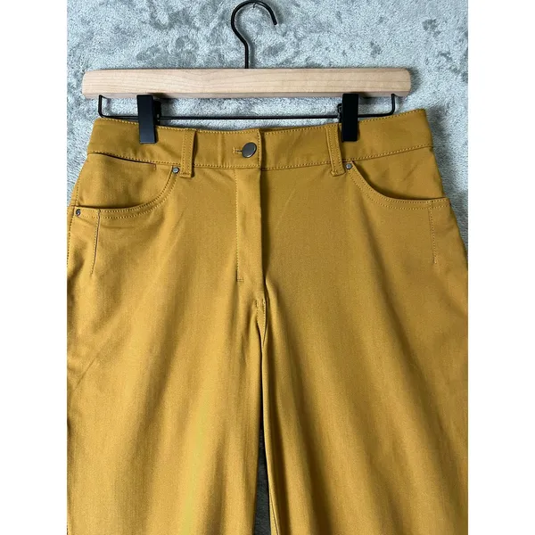 Lululemon City Sleek 5‎ Pocket 7/8 Pant Spiced Bronze 6 Golf Career Work Office - Image 2