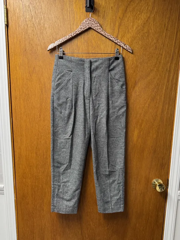 Wilfred Womens Chambery Ankle Pants Grey Glencheck Plaid Wool Cashmere 2 - Image 15