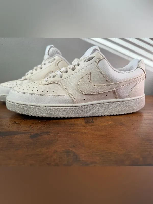 Nike Court Vision Low Next Nature (Cream / Yellow-White Tone) - Image 2