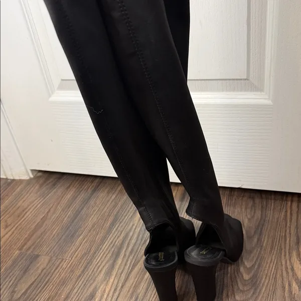 BAMBOO Black Over the Knee Boots - Image 7
