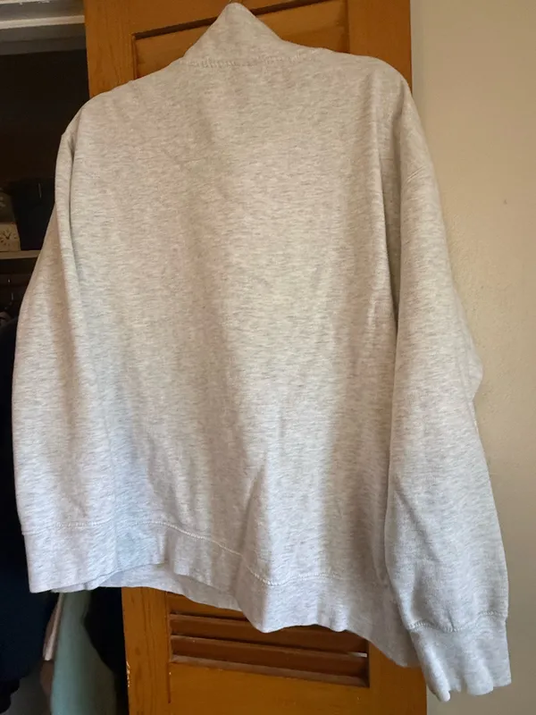 MV Sport Sweatshirt Quarter-Zip Grey Boston Red Sox - Image 4