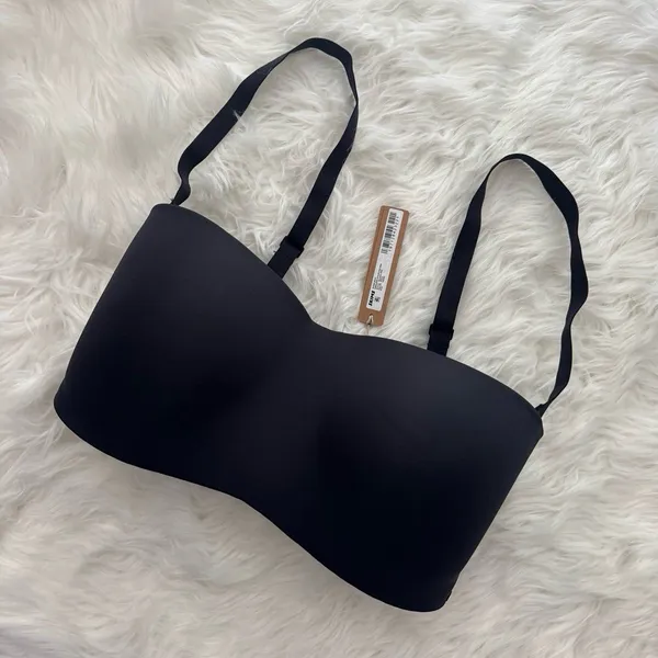 Skims Body Wireless Strapless Bra Onyx Size 34DDD - Image 4