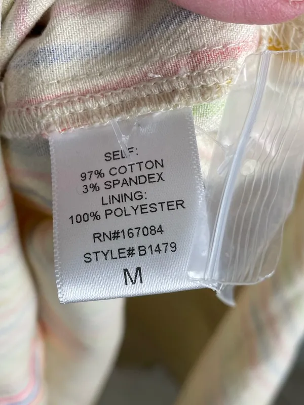 Tuckernuck Pomander Place Rainbow Stripe Sleeveless Riley Dress Medium Preppy - Image 9