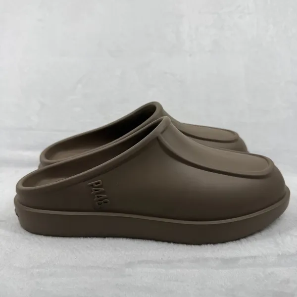 P448 Mimetic Mules Clogs Taupe Made in Italy‎ EU 40 41 XL Extralight US 9 - Image 5