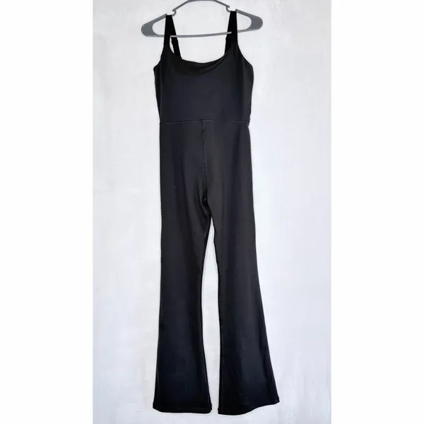 Offline By Aerie Black The Hugger Bootcut Jumpsuit - Image 3