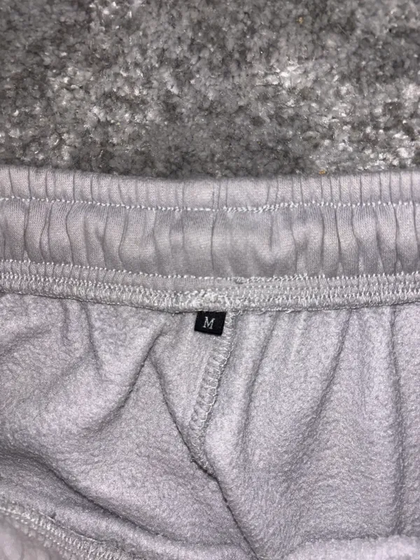 Women’s Cargo Sweatpants Gray Size M - Image 2