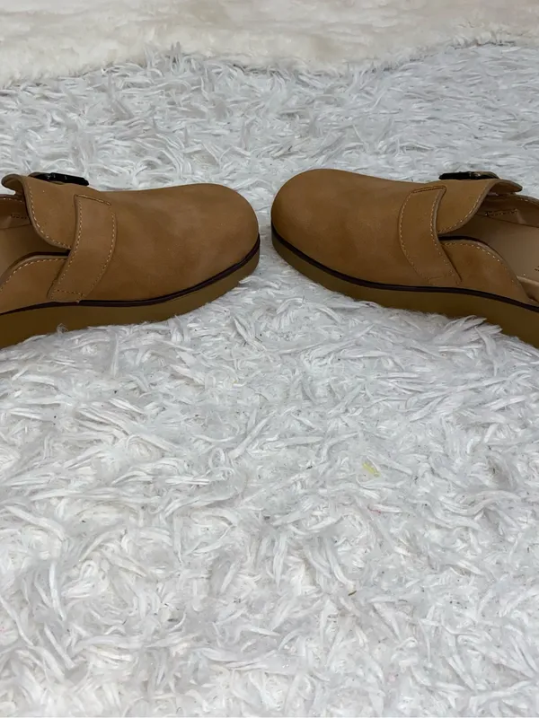 LifeStride Life Stride tan Gillian clogs slip ons woman’s size 7 comfort - Image 3