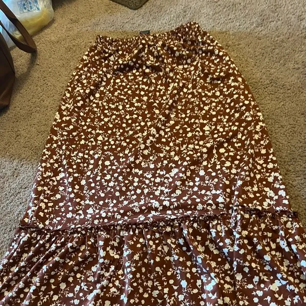 Lark + grey medium‎ skirt Brown - Image 4