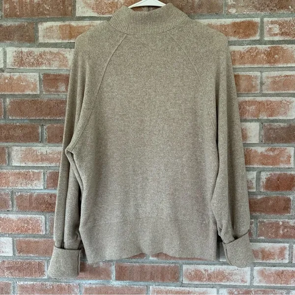 Maeve Anthropologie Mock Neck Sweater Women’s Small Beige Tan - Image 7
