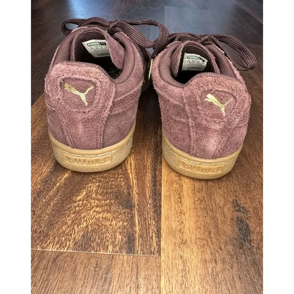PUMA Suede Classic Winetasting Gum Women's Size 8 EUC!!! - Image 3