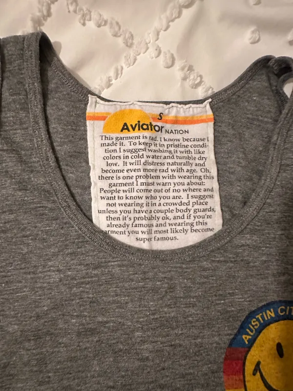 Aviator Nation Austin Music Festival Tank Top - Image 4