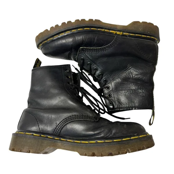 DR MARTEN’S 8 Eyelet Lace Up 1460 Combat Boots Air Cushion Women’s Size 9 - Image 8