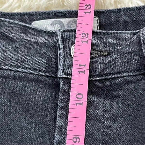 Free People We the Free Faded Black High Waist Button Fly Jeans 28 - Image 9