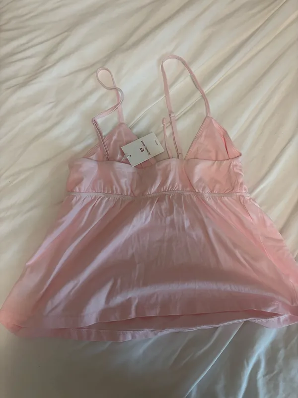 Aritzia Sunday Best Pink Tank Size S - Image 4