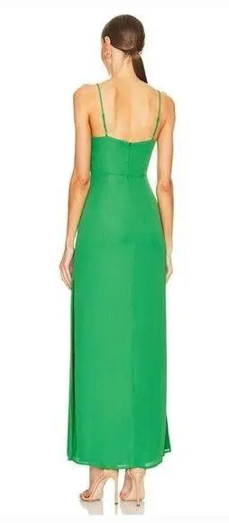 Superdown Addison Maxi Dress in Kelly Green Medium - Image 2