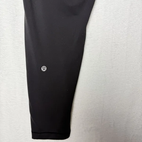 Lululemon Wunder Train 25” High-Rise Leggings Black Women's size 10 Yoga - Image 4