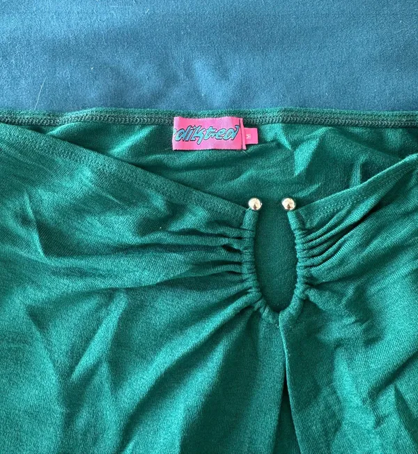 Edikted Green Set Skirt - Image 3