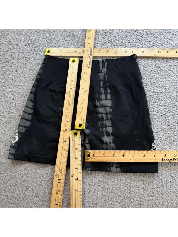 Darc Sport SHE Wolves Forever Everson Seamless Tie Dye Scrunch Shorts M 598/1000 - Image 4