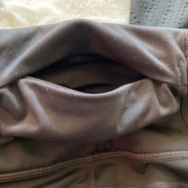 Athleta XXS mesh trim high rise legging tights - Image 8
