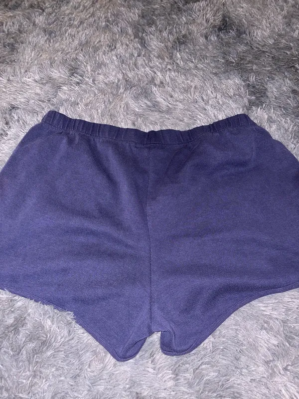 Navy Blue New York Sweat Shorts - Image 4