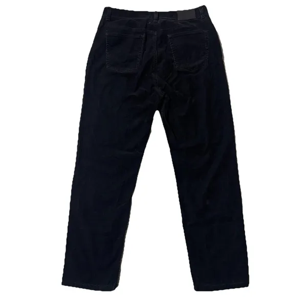 LAUREN Ralph Lauren Classic Straight‎ Black Corduroy Jeans Women's Size 10 - Image 2