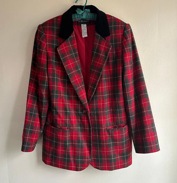 Sag Harbor Plaid Blazer - Image 2