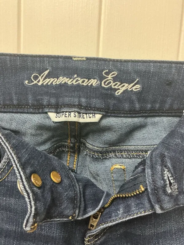 American Eagle Artist Super Stretch Flare Jeans Size 00 Short - Image 2