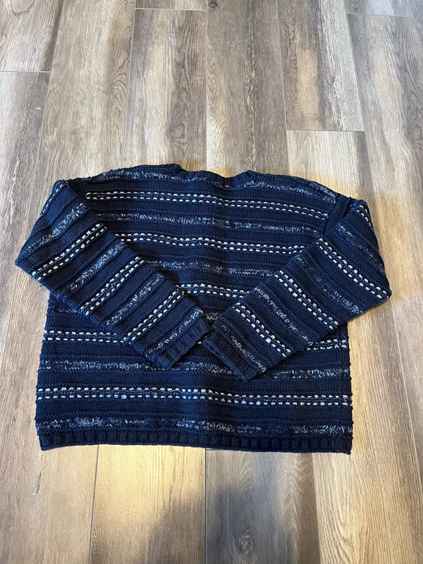 Vintage Talbots Blue Cardigan - Image 2