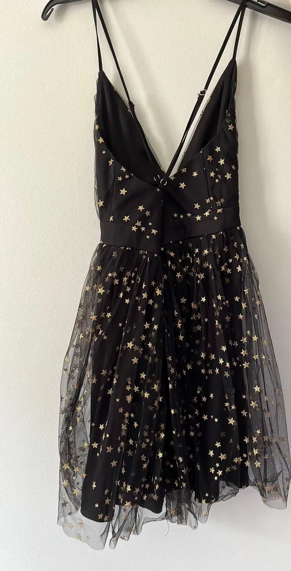 Lulus Black Mini Dress - Image 2
