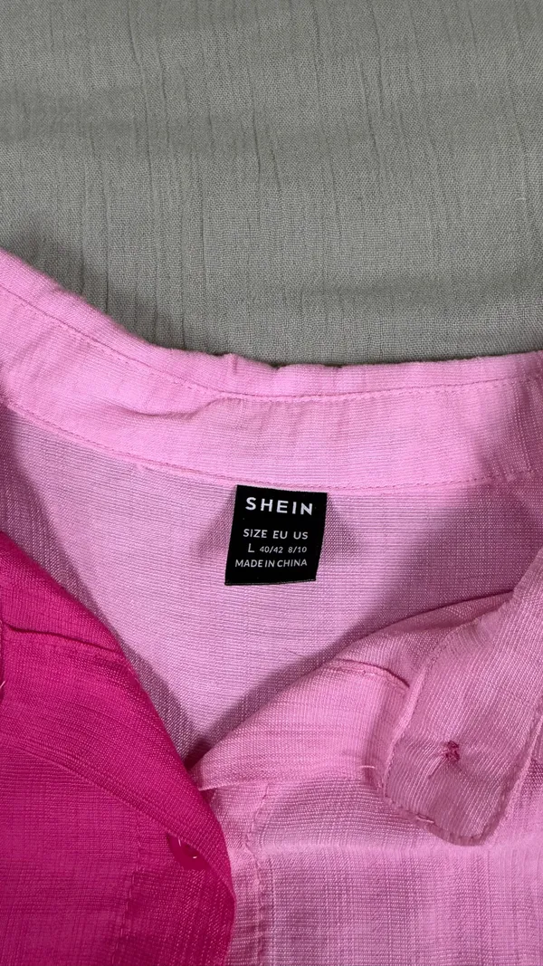 Button up Pink Size L - Image 2