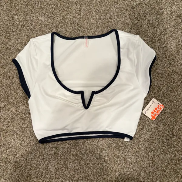 NWT Free People Pipe Dream Baby Tee | Size: Small - Image 2