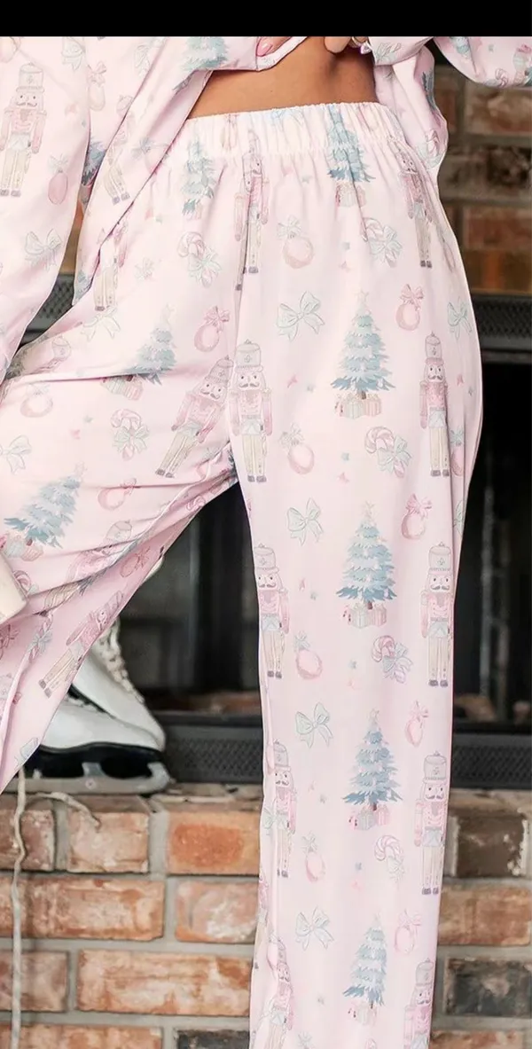 Christmas pajama set Pink Size M - Image 2