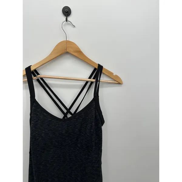 The North Face‎ Womens Gray Tennis Dress Sz M Workout Pickleball Bra Active - Image 5
