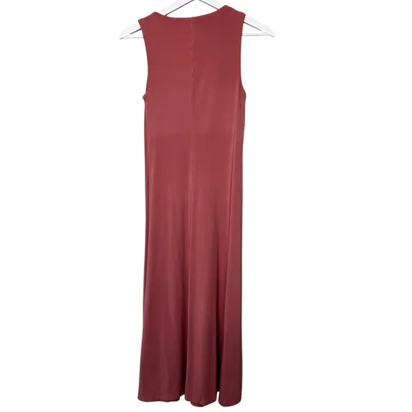 Hatch The Jamie Maxi Dress Maternity Rose Clay Pink Women’s Size Small - Image 5