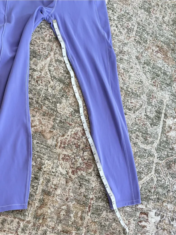 Vuori All the Form Pocket Legging Hyacinth Purple Pockets Size Small - Image 6