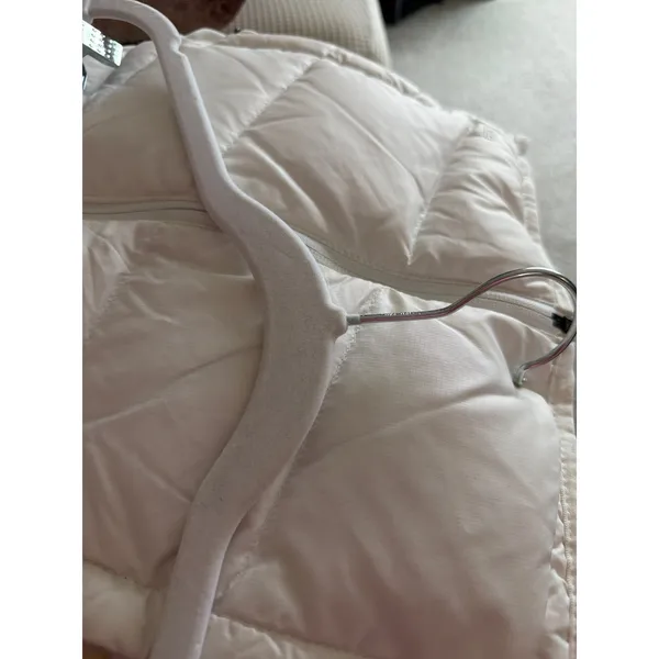 The North Face Down Puffer Vest 600 in white small - Image 5