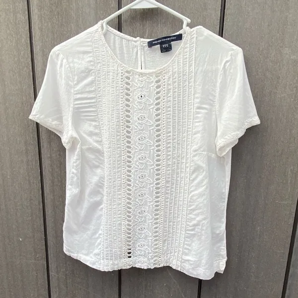French Connection White Shirt - Image 8