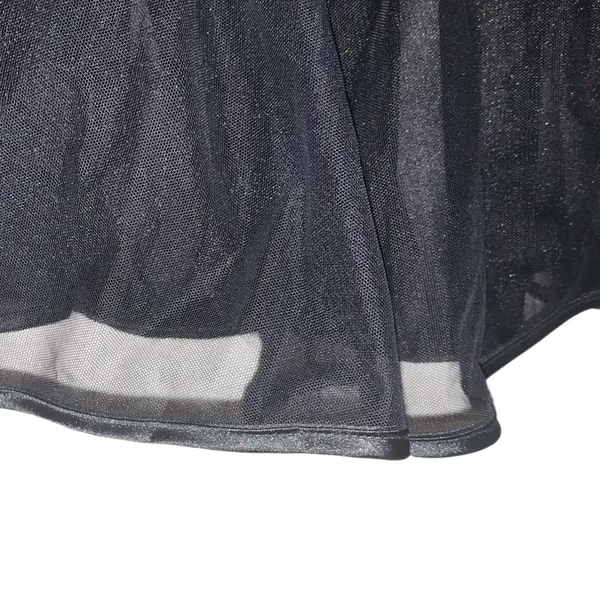 NWT Just Pretend by Wyla Black Tulle Mini Skirt Adult Tutu Maker’s Halloween - Image 2