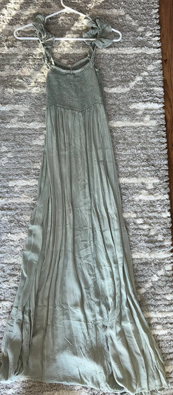 Raviya Maxi Dress Green Size M - Image 2