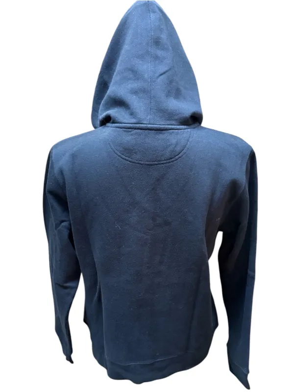 Ralph Lauren Sport Black with White Polo Logo Full-Zip Hoodie Size XL (21” PTP) - Image 5