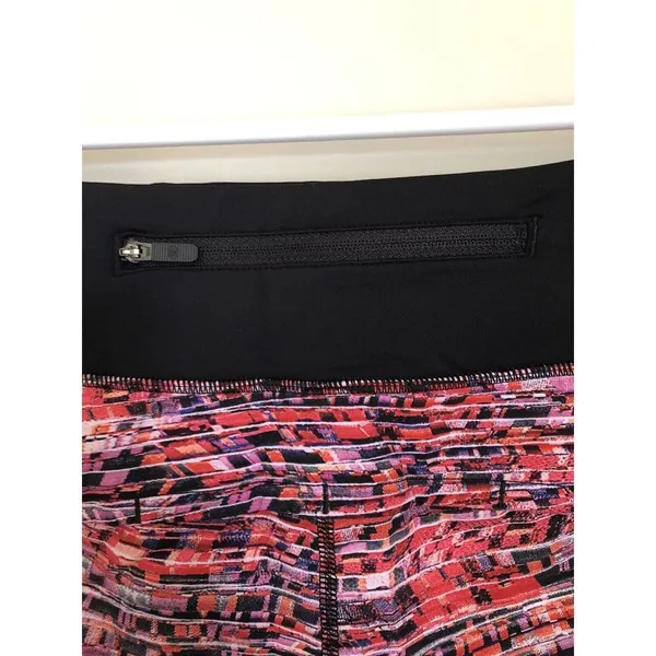 Lululemon Speed Up Short 2.5" - Sz 8, Flash Peat‎ Orange Black FPOM/BLK - Image 5
