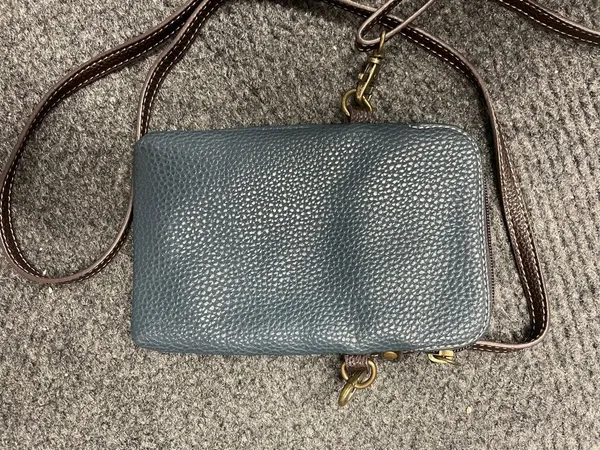 CHALA Horse Crossbody Convertible Purse Phone Holder blue equestrian - Image 3