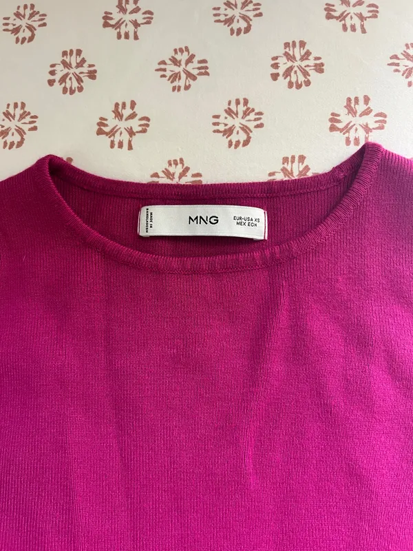 Mango Hot Pink Top - Image 5
