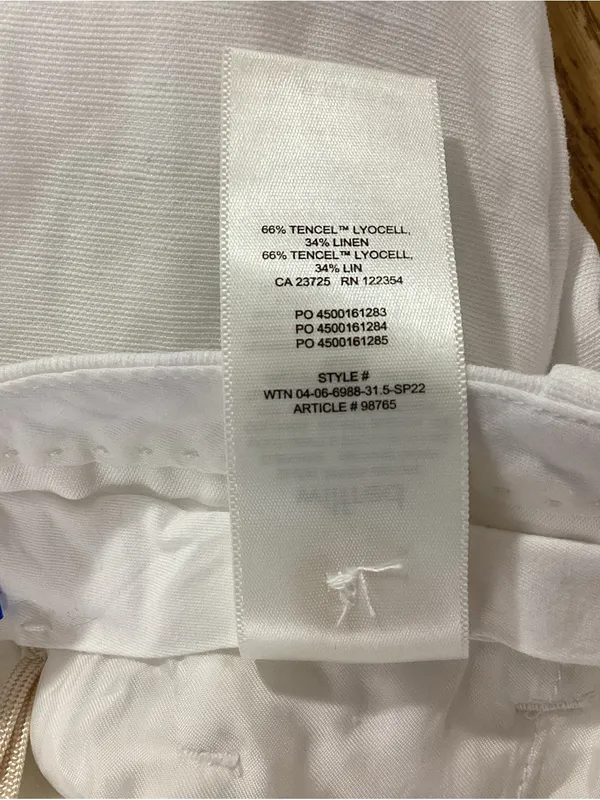 Wilfred The Effortless Linen Blend Pants Size 00 - Image 8