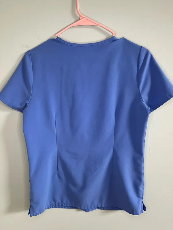 Figs Ciel Blue Jogger Scrub Set - Image 2